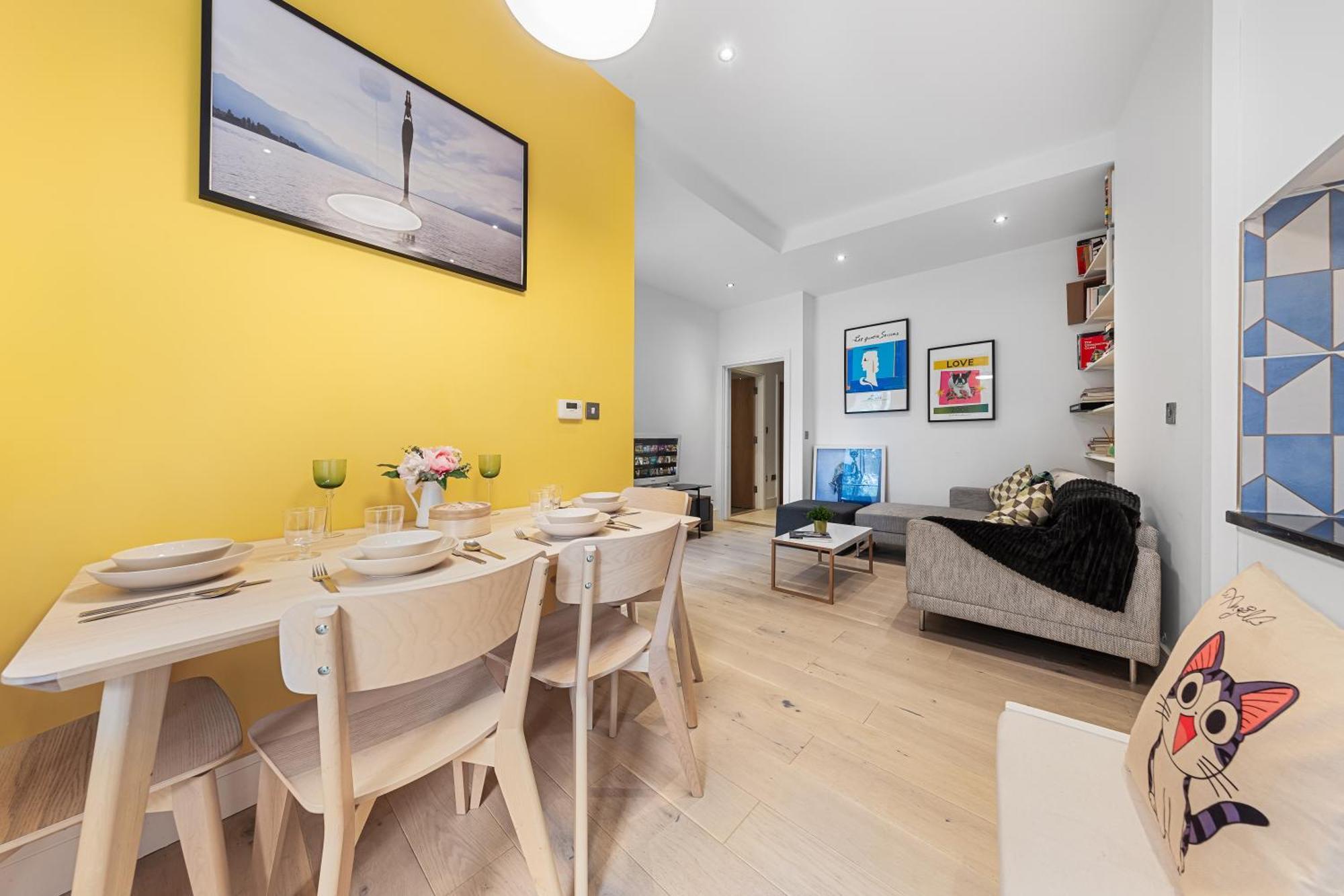 Trendy 2 Bed Flat In Greenwich With Car Parking Londres Exterior foto
