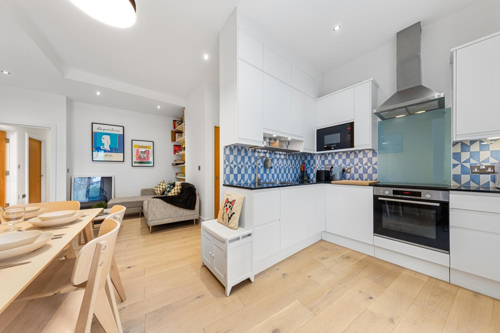 Trendy 2 Bed Flat In Greenwich With Car Parking Londres Exterior foto