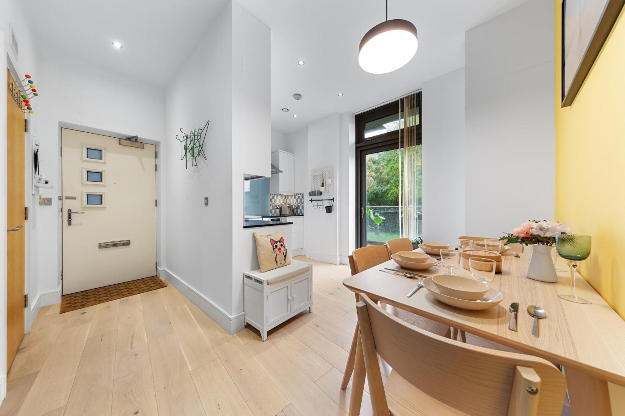 Trendy 2 Bed Flat In Greenwich With Car Parking Londres Exterior foto